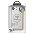 PGA iPhone 16e用MagSafe対応 ハイブリッドケース マットベージュ PG-25KMH04BE