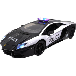 ハピネット 1/14 R/C Lamborghini adventador Coupe POLICE CAR (ランボルギーニアベンタドール クーペ ポリスカー) 14ﾗﾝﾎﾞﾙｷﾞ-ﾆｱｳﾞｴﾝﾀﾄﾞ-ﾙﾎﾟﾘｽ-イメージ2