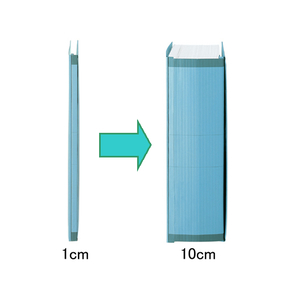 セキセイ のび～るファイル(エスヤード) A4タテ ピンク 10冊 1箱(10冊) F836830-AE-50F-PK-イメージ2