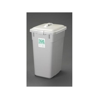 エスコ ダストボックス 蓋付 45L FCY1023-EA995CA-122