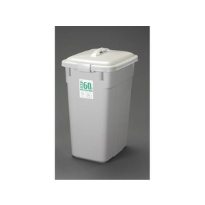 エスコ ダストボックス 蓋付 45L FCY1023-EA995CA-122-イメージ1