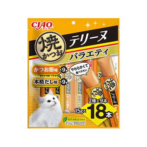 いなば 焼かつお テリーヌ バラエティ 18本 FCJ204C-イメージ1
