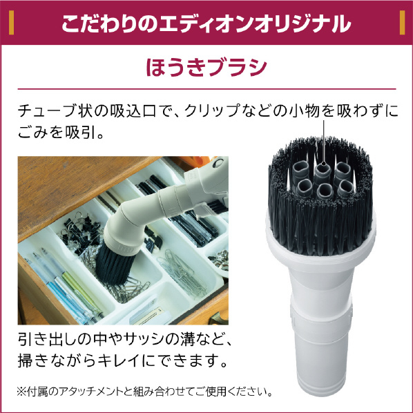 日立 紙パック式パワーブラシ e angle select かるパック ライトゴールド CV-P270E3 N CV ほうきブラシ シンクロフラップ を採用 日立調べ パッとブラシ