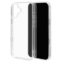 ラスタバナナ iPhone 16 Plus用RHINOXハイブリッドケース TPU×アクリル クリア 8262IP467HACL