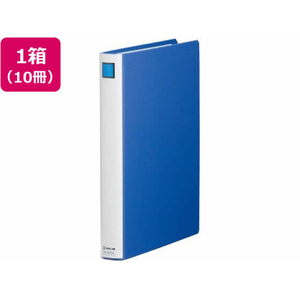 キングジム スーパードッチ脱・着イージー A4タテ とじ厚20 青10冊 1箱(10冊) F845371-2472Aｱｵ-イメージ1
