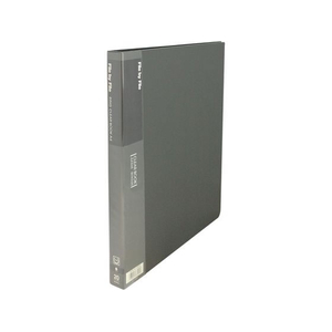 ビュートン リングクリヤーブック A4 30穴 20ポケット ダークグレー FC278NU-RCB-A4-20DG-イメージ1
