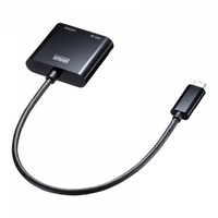 Type‐C変換アダプタ HDMI PD対応 サンワサプライ AD-ALCPHDPD USB Type-C-HDMI変換アダプタ(4K/60Hz/PD