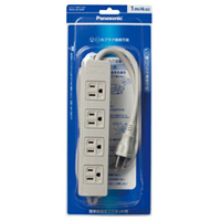 パナソニック OAタップ(4個口・1m) グレー WCH2314HP