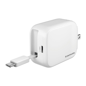 多摩電子工業 PD30W 巻取式コンセントチャージャー ホワイト TAP167CW-イメージ1