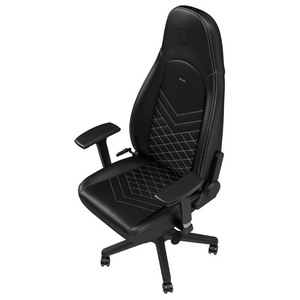 noblechairs ゲーミングチェア ICON(アイコン) ブラック/ホワイト NBL-ICN-PU-BPW-SGL-ED-イメージ3