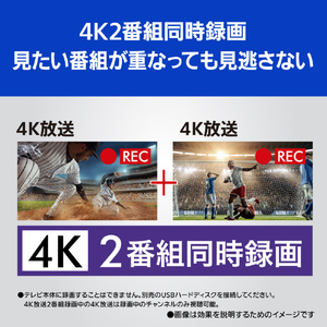 パナソニック 43V型4Kチューナー内蔵4K対応液晶テレビ VIERA TH-43MX900-イメージ20
