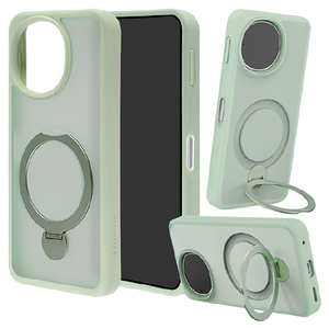 ラスタバナナ AQUOS SENSE10/9用 ZEROSAFE 回転マグネットスタンド フロストミント 9267AS10ZSFMT-イメージ1