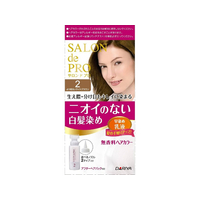 ダリヤ サロン ド プロ 無香料ヘアカラー 早染め乳液 白髪用 2 F823424