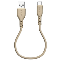 ラスタバナナ USB Type-A to USB Type-C シリコンケーブル(0．2m) calon トープ R02CAAC3A06TA