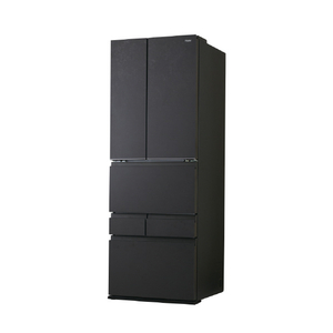 ハイアール 496L 6ドア冷蔵庫 A.M.U.月夜 Tsukiyo モルタルブラック JR-LFX50A(K)-イメージ1