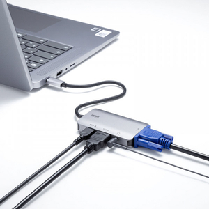 サンワサプライ USB Type C-HDMI/VGA変換アダプタ(4K/30Hz/PD対応) AD-ALCHV02-イメージ5