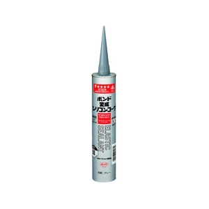 コニシ ボンド変成シリコンコーク 333ml グレー #57178 カートリッジタイプグレー333-40～90℃ FC905EP-4922077-イメージ1