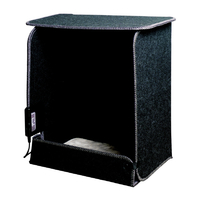 サンコー 消臭マット付き6面大型パネルヒーター PNLH25HBK