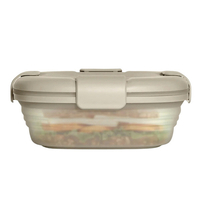 stojo 弁当箱 stojo 700ml 折りたたみ 半透明 BOX Tint TintOat BX24-OAT-TC