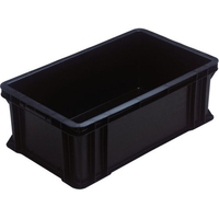 岐阜プラスチック工業 RBE型導電性コンテナーRB-41 ブラック FC597HL-8362480