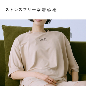 SIXPAD SIXPAD Recovery Wear Sleep Top Short Sleeve LL ブラック SO-AR-03D-LL-イメージ6
