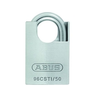アバス ABUS/シャックルガード付シリンダー南京錠 TITALIUM 96CSTI／50 FC181EZ-2013511