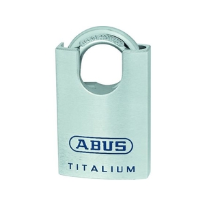 ＡＢＵＳ シャックルガード付シリンダー南京錠 TITALIUM 96CSTI／50 FC181EZ-2013511-イメージ2
