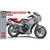 ハセガワ 1/12 カワサキ KR250(KR250A)“シルバーカラー” 21747ｶﾜｻｷKR250ｼﾙﾊﾞ-ｶﾗ--イメージ1
