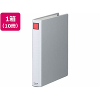 キングジム スーパードッチ脱・着イージー A4タテ とじ厚30グレー*10 1箱(10冊) F845373-2473Aｸﾚ