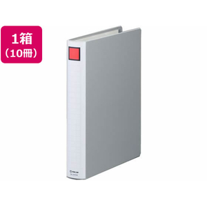 キングジム スーパードッチ脱・着イージー A4タテ とじ厚30グレー*10 1箱(10冊) F845373-2473Aｸﾚ-イメージ1