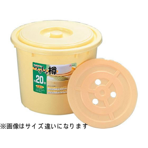 リス ポリエチレン つけもの樽 S30型(押し蓋付) FC025KY-0047200-イメージ1