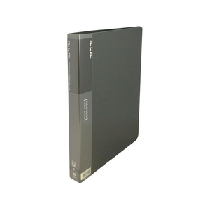 ビュートン リングクリヤーブック A4 30穴 30ポケット ダークグレー FC280NU-RCB-A4-30DG-イメージ1