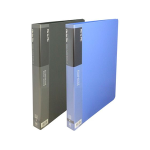 ビュートン リングクリヤーブック A4 30穴 30ポケット ダークグレー FC280NU-RCB-A4-30DG-イメージ2