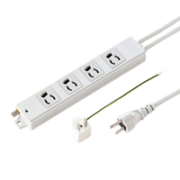 サンワサプライ 抜け止めタップ(3P・4個口・10m) TAP-5431MGN2-10