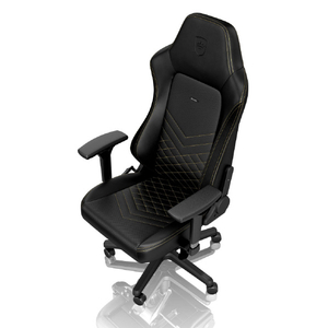 noblechairs ゲーミングチェア HERO(ヒーロー) ブラック/ゴールド NBL-HRO-PU-GOL-SGL-ED-イメージ5