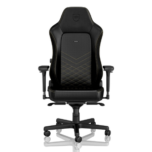 noblechairs ゲーミングチェア HERO(ヒーロー) ブラック/ゴールド NBL-HRO-PU-GOL-SGL-ED-イメージ6