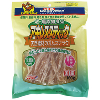 ドギーマンハヤシ 無添加良品 アキレススティック 100g ﾑﾃﾝｶｱｷﾚｽｽﾃｨﾂｸ100