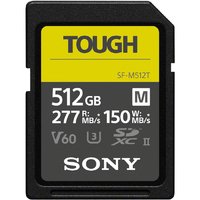 SONY SDXC UHS-II メモリーカード Class10(512GB) TOUGH SF-Mシリーズ SFM512T