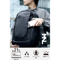 エレコム BM-MNLBP01NBK MNL CITY PACK CORDURA re/cor ブラック