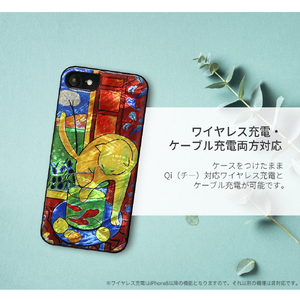 ikins iPhone SE(第3世代)/SE(第2世代)/8/7用天然貝ケース 名画シリーズ 笛を吹く少年 I22748ISE3-イメージ9