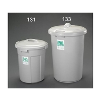 エスコ ダストボックス 蓋付 45L FCY1025-EA995CA-131