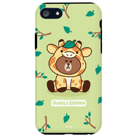 LINE FRIENDS iPhone SE3/SE2/8/7用LINE FRIENDSケース キリン KCL-DGB002