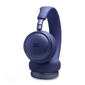 JBL ノイズキャンセリングオンイヤーワイヤレスヘッドホン ブルー JBLLIVE680NCBLU-イメージ4