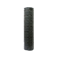 トラスコ中山 TRUSCO 美観間仕切りネットフェンス ロール ブラウン 80cm×100m FC935HN-1039721