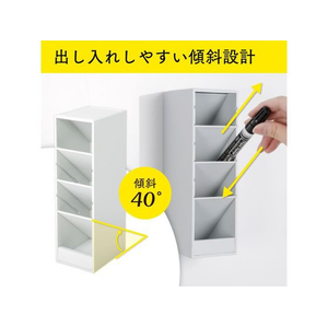 カール事務器 ツールスタンド・カスタム スリムサイズ ブラック FCD999P-TS-011-K-イメージ3