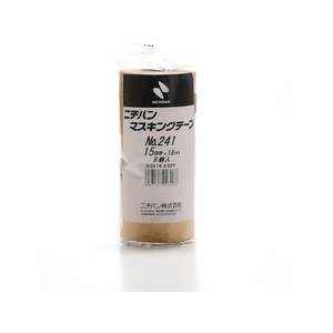 ニチバン マスキングテープ241H-15 15mm×18m(8巻入り) FC223GH-4444281-イメージ2