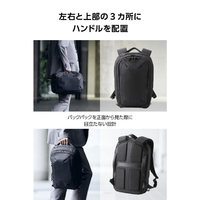 エレコム BM-MNLBP04BK MNL CITY PACK LITE CORDURA re/cor ブラック