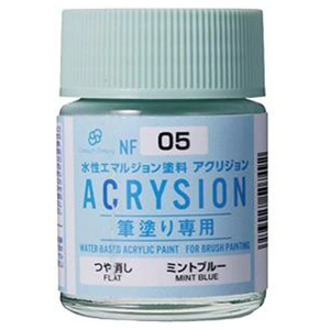 GSIクレオス アクリジョン筆塗り専用 ミントブルー NF05アクリジヨンミントブル- GSIクレオス アクリジョン筆塗り専用 ミントブルー NF05アクリジヨンミントブル-
