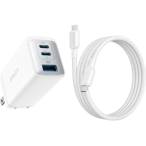 Anker PowerPort III 3-Port 65W Pod with USB-C & USB-C ケーブル B2667N22-イメージ1