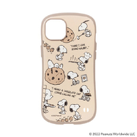 Hamee iPhone 14 Plus用ハイブリッドケース iFace First Class Cafe PEANUTS/ピーナッツ チョコチップクッキー 41-947494